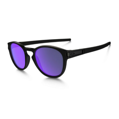 Men's Oakley Sunglasses - Oakley Latch. Matte Black - Violet Iridium Men's Oakley Sunglasses - Oakley Latch. Matte Black - Violet Iridium